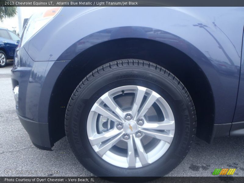 Atlantis Blue Metallic / Light Titanium/Jet Black 2013 Chevrolet Equinox LT