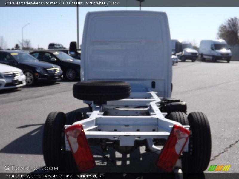 Arctic White / Black 2010 Mercedes-Benz Sprinter 3500 Chassis