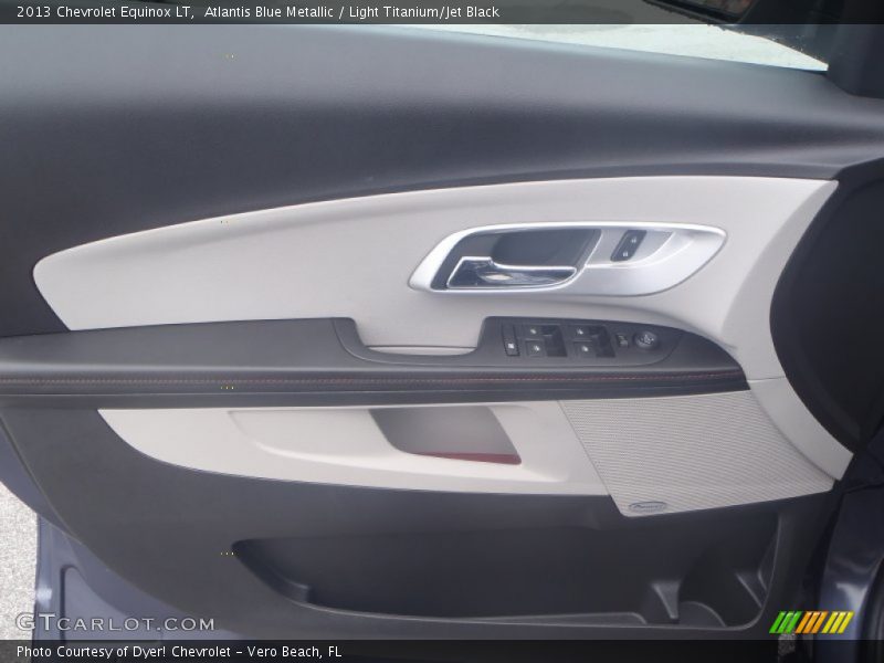 Atlantis Blue Metallic / Light Titanium/Jet Black 2013 Chevrolet Equinox LT