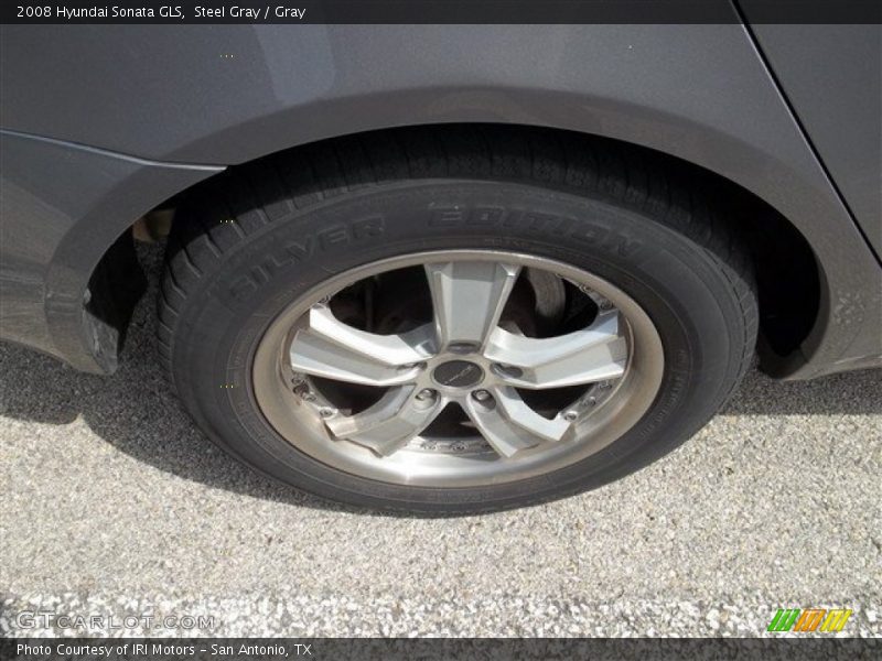 Steel Gray / Gray 2008 Hyundai Sonata GLS