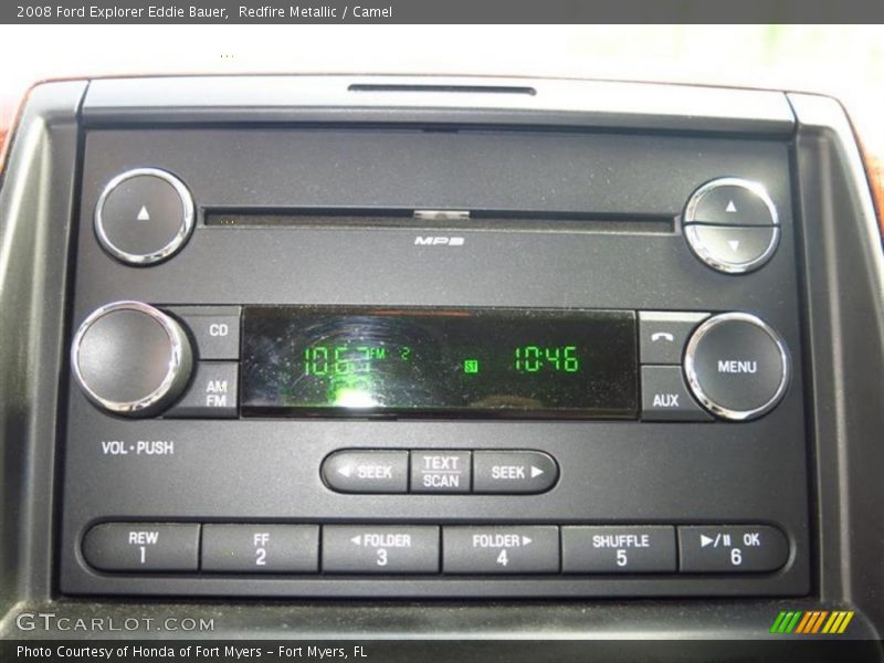 Redfire Metallic / Camel 2008 Ford Explorer Eddie Bauer