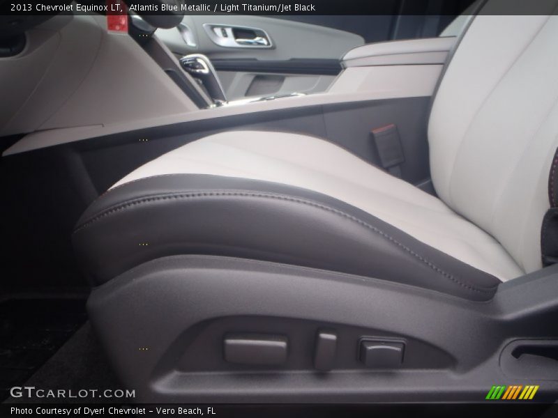 Atlantis Blue Metallic / Light Titanium/Jet Black 2013 Chevrolet Equinox LT