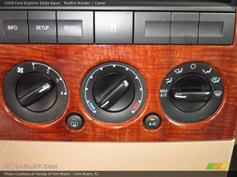 Redfire Metallic / Camel 2008 Ford Explorer Eddie Bauer