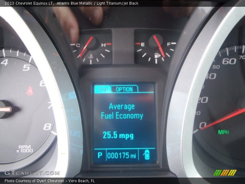 Atlantis Blue Metallic / Light Titanium/Jet Black 2013 Chevrolet Equinox LT