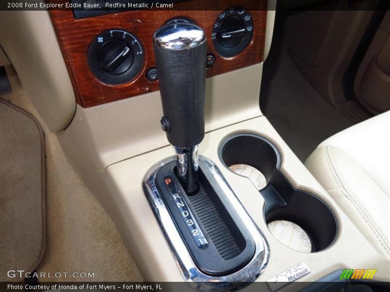 Redfire Metallic / Camel 2008 Ford Explorer Eddie Bauer