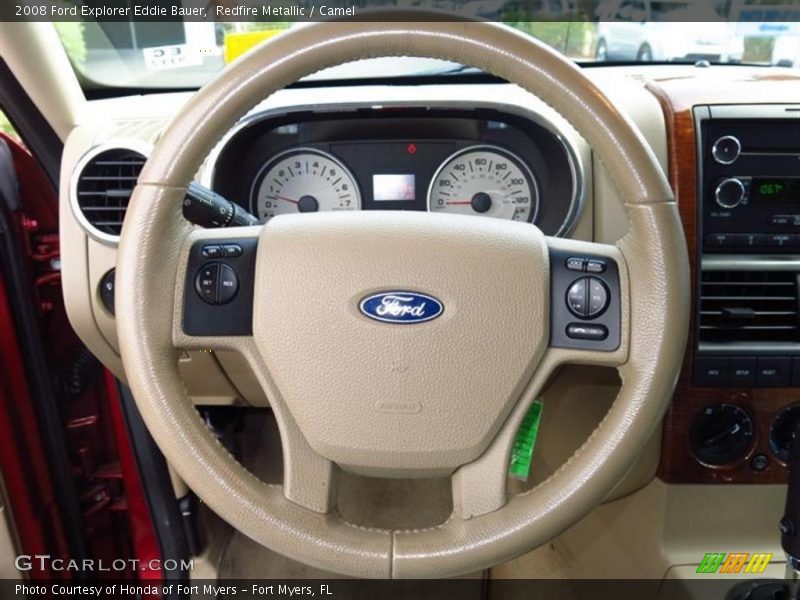 Redfire Metallic / Camel 2008 Ford Explorer Eddie Bauer