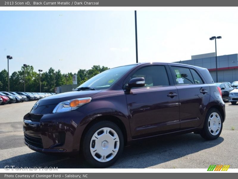 Black Currant Metallic / Dark Charcoal 2013 Scion xD