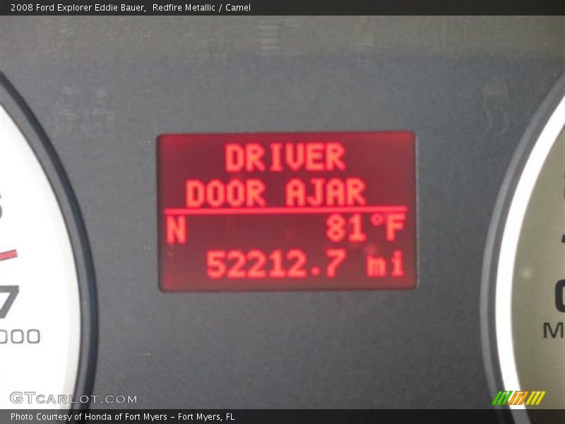 Redfire Metallic / Camel 2008 Ford Explorer Eddie Bauer