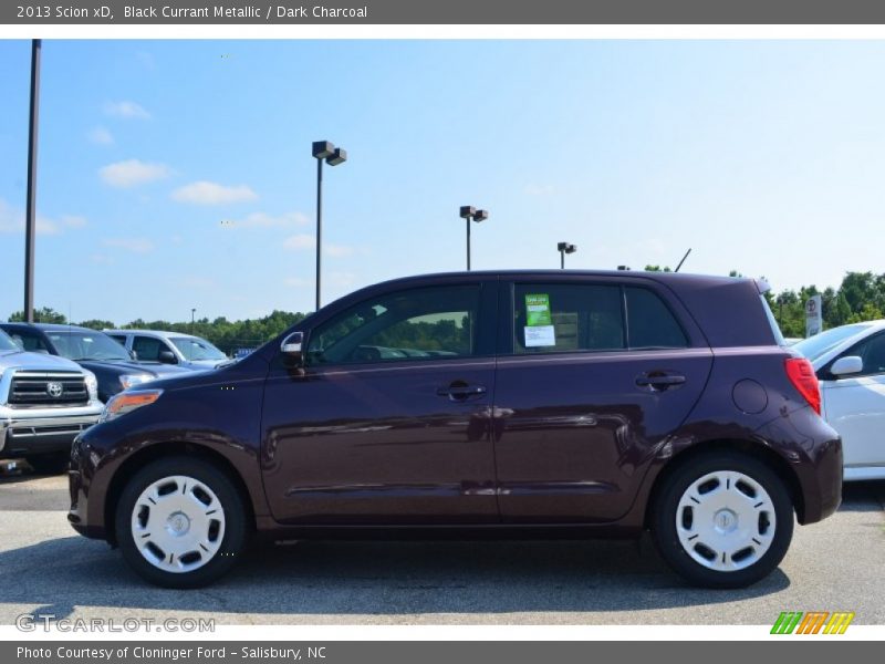 Black Currant Metallic / Dark Charcoal 2013 Scion xD