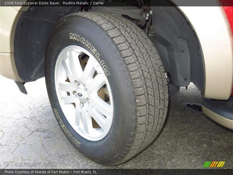 Redfire Metallic / Camel 2008 Ford Explorer Eddie Bauer