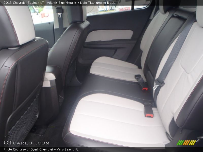 Atlantis Blue Metallic / Light Titanium/Jet Black 2013 Chevrolet Equinox LT