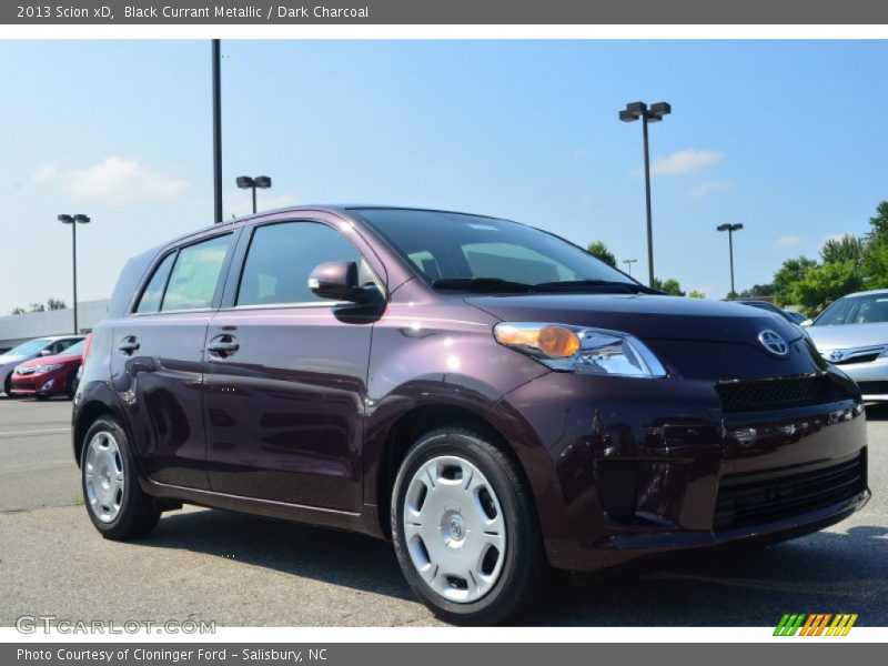 Black Currant Metallic / Dark Charcoal 2013 Scion xD