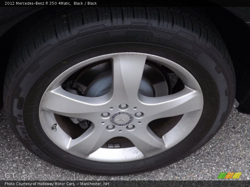 Black / Black 2012 Mercedes-Benz R 350 4Matic