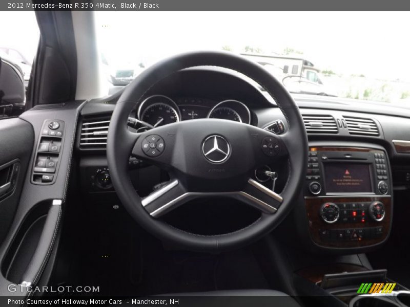 Black / Black 2012 Mercedes-Benz R 350 4Matic