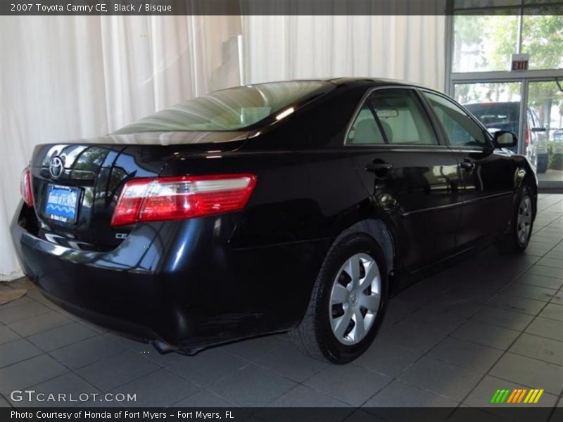 Black / Bisque 2007 Toyota Camry CE