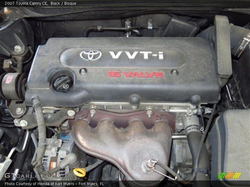 Black / Bisque 2007 Toyota Camry CE