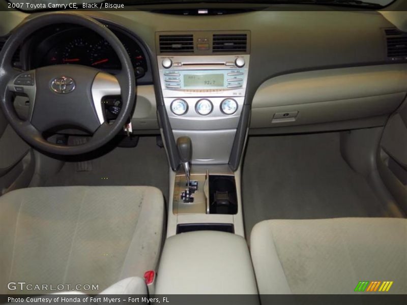 Black / Bisque 2007 Toyota Camry CE