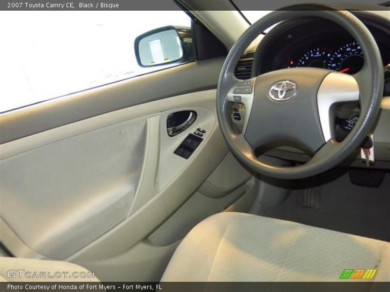 Black / Bisque 2007 Toyota Camry CE