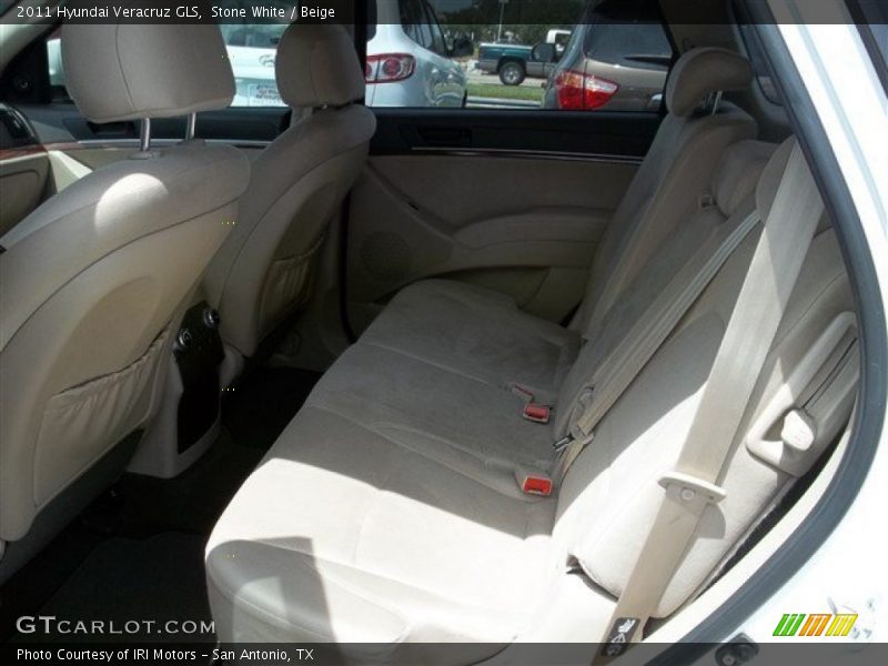 Stone White / Beige 2011 Hyundai Veracruz GLS