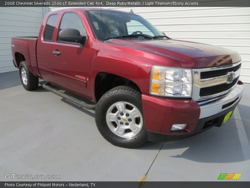 Front 3/4 View of 2008 Silverado 1500 LT Extended Cab 4x4