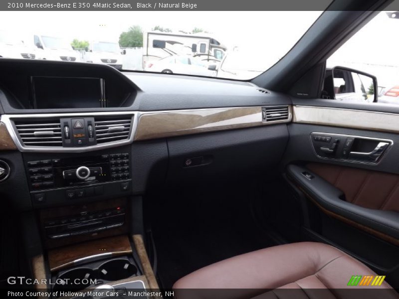 Black / Natural Beige 2010 Mercedes-Benz E 350 4Matic Sedan