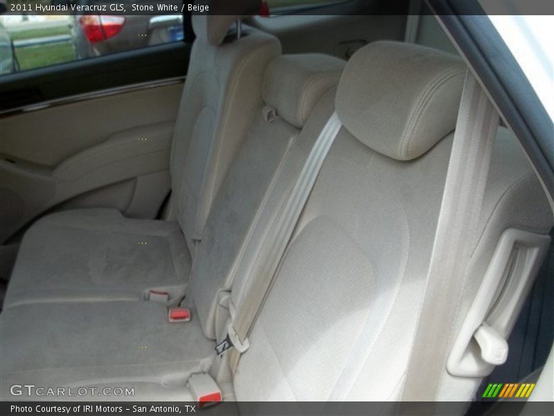 Stone White / Beige 2011 Hyundai Veracruz GLS
