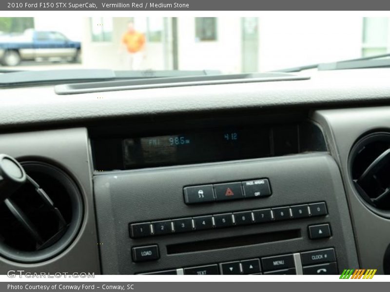 Vermillion Red / Medium Stone 2010 Ford F150 STX SuperCab