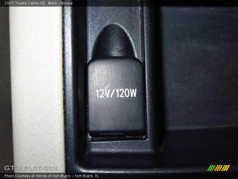 Black / Bisque 2007 Toyota Camry CE