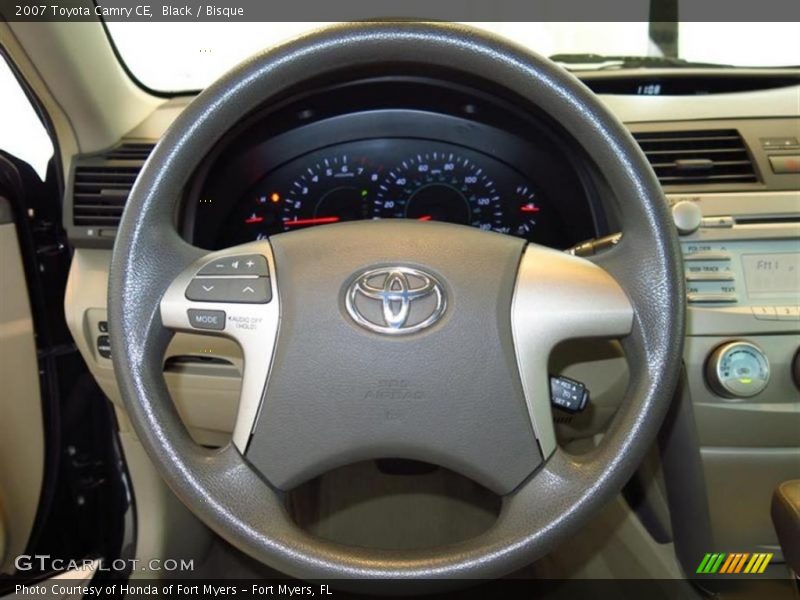Black / Bisque 2007 Toyota Camry CE