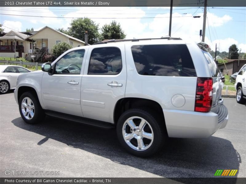 Silver Ice Metallic / Ebony 2013 Chevrolet Tahoe LTZ 4x4