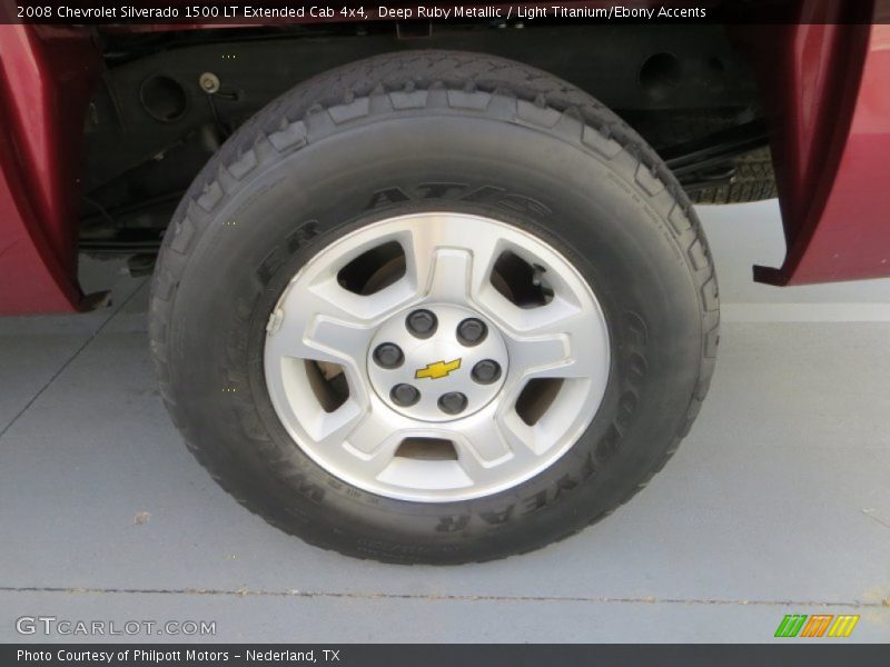  2008 Silverado 1500 LT Extended Cab 4x4 Wheel