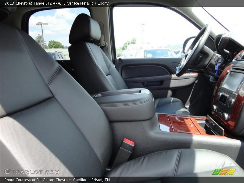 Silver Ice Metallic / Ebony 2013 Chevrolet Tahoe LTZ 4x4