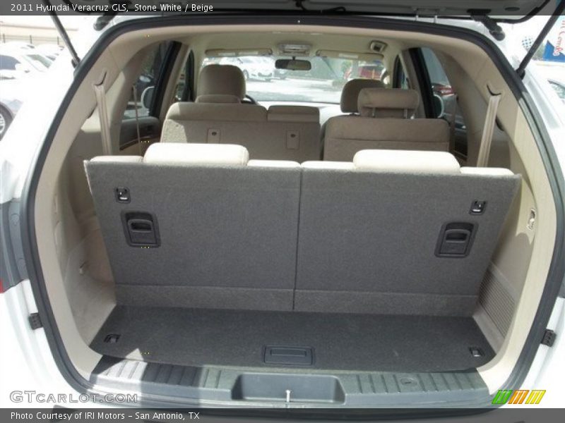 Stone White / Beige 2011 Hyundai Veracruz GLS