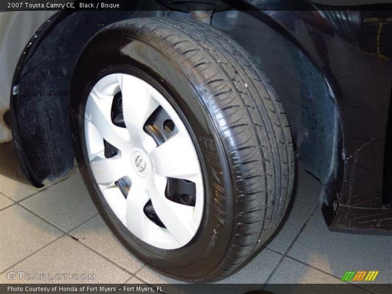 Black / Bisque 2007 Toyota Camry CE