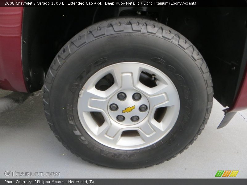  2008 Silverado 1500 LT Extended Cab 4x4 Wheel