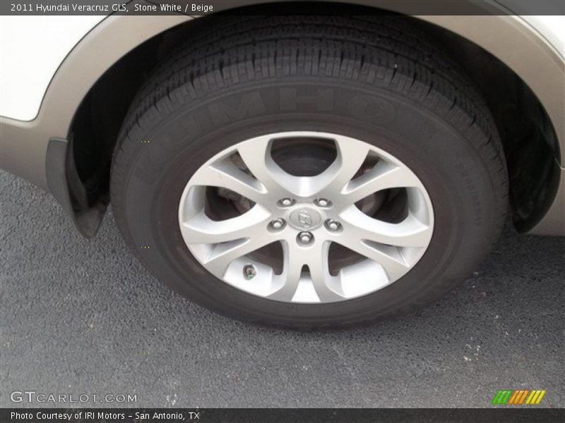 Stone White / Beige 2011 Hyundai Veracruz GLS