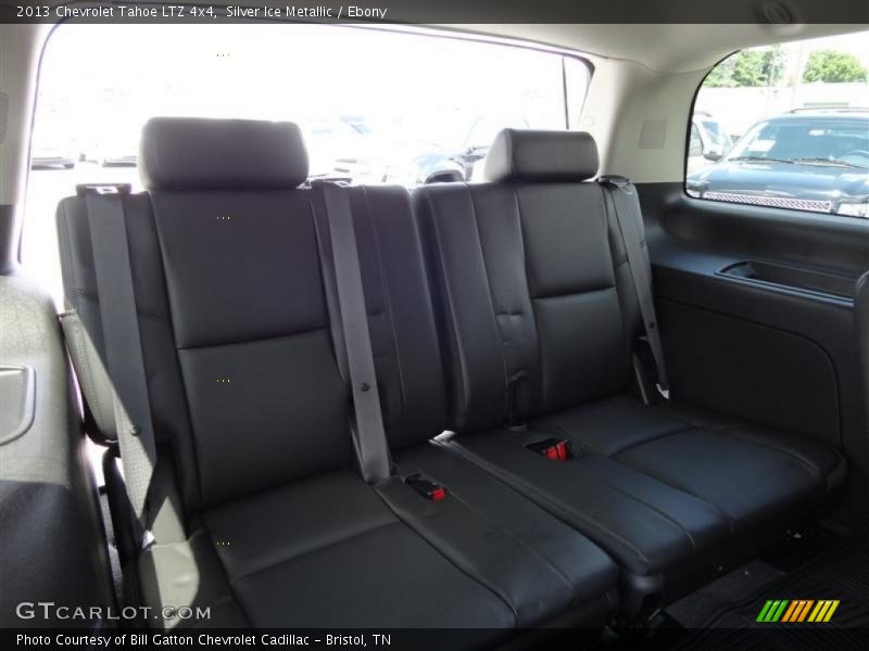 Silver Ice Metallic / Ebony 2013 Chevrolet Tahoe LTZ 4x4