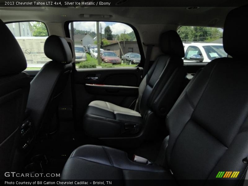 Silver Ice Metallic / Ebony 2013 Chevrolet Tahoe LTZ 4x4