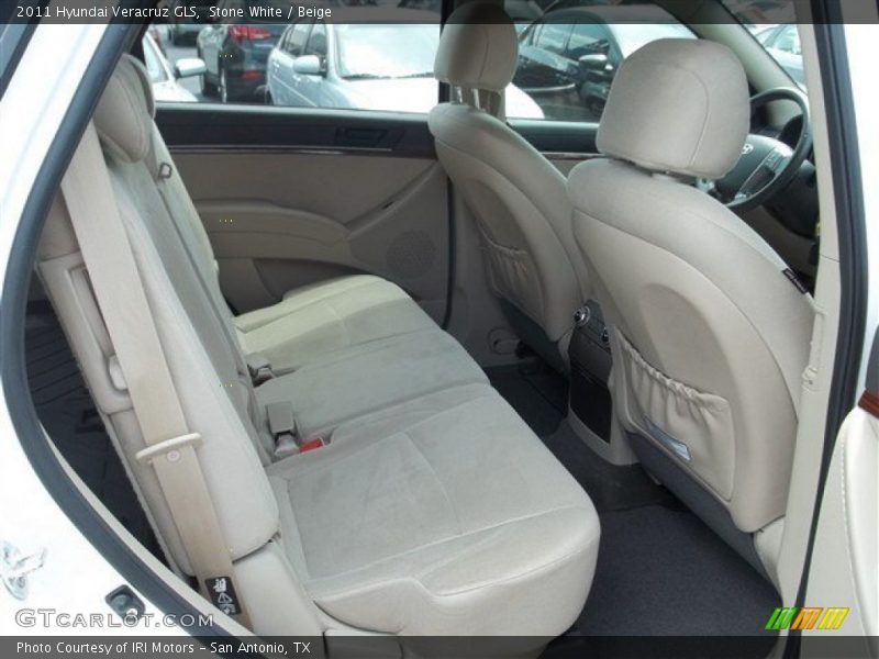 Stone White / Beige 2011 Hyundai Veracruz GLS