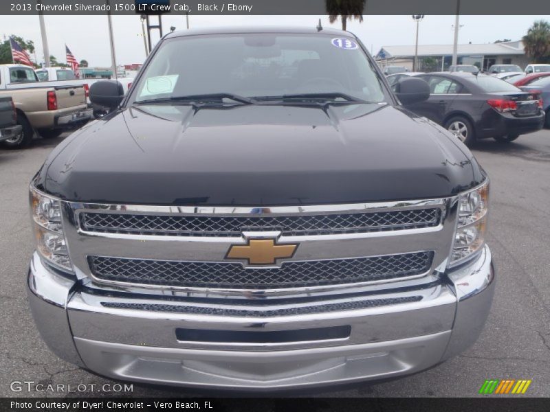Black / Ebony 2013 Chevrolet Silverado 1500 LT Crew Cab