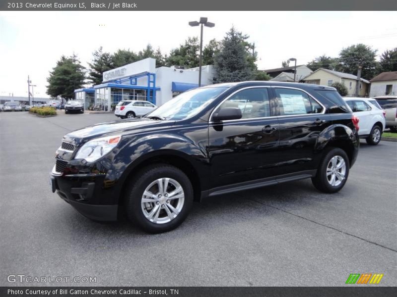 Black / Jet Black 2013 Chevrolet Equinox LS