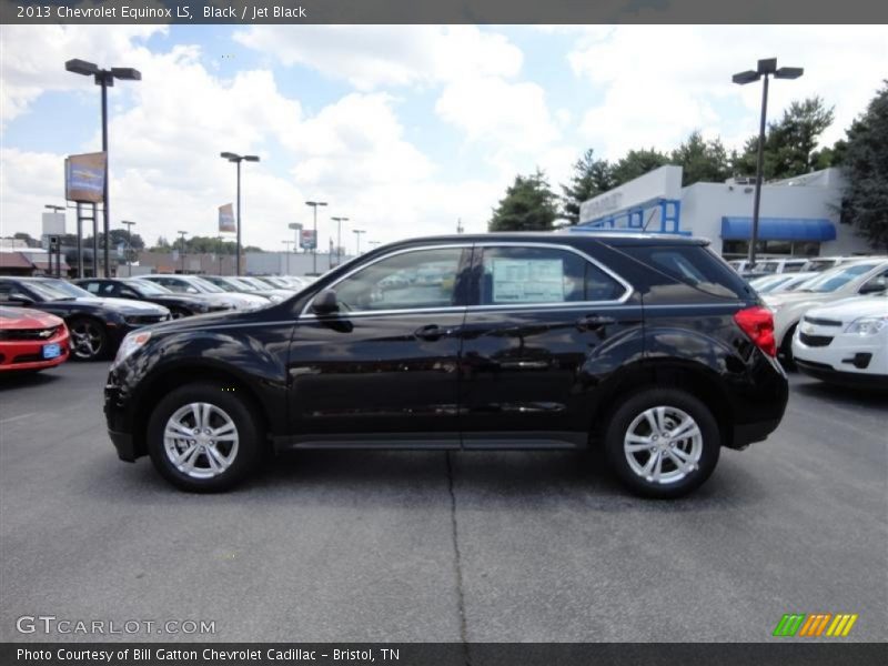 Black / Jet Black 2013 Chevrolet Equinox LS