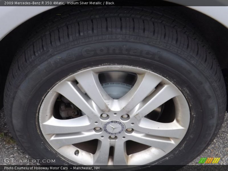 Iridium Silver Metallic / Black 2009 Mercedes-Benz R 350 4Matic