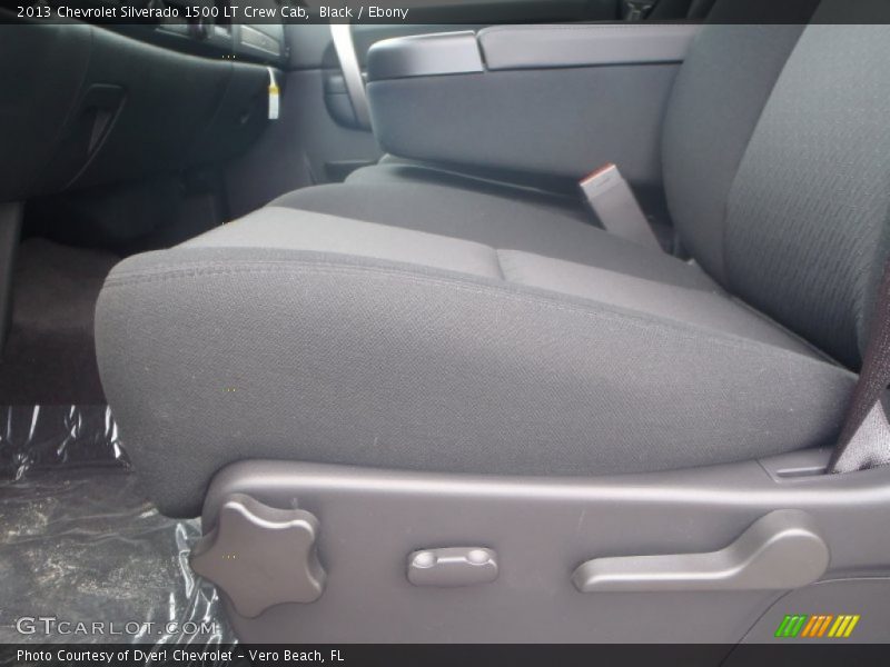 Black / Ebony 2013 Chevrolet Silverado 1500 LT Crew Cab