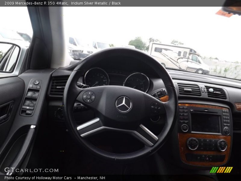 Iridium Silver Metallic / Black 2009 Mercedes-Benz R 350 4Matic