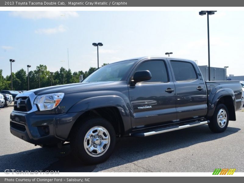 Magnetic Gray Metallic / Graphite 2013 Toyota Tacoma Double Cab