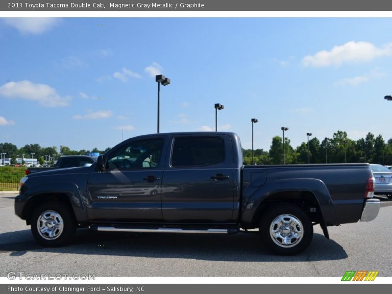 Magnetic Gray Metallic / Graphite 2013 Toyota Tacoma Double Cab