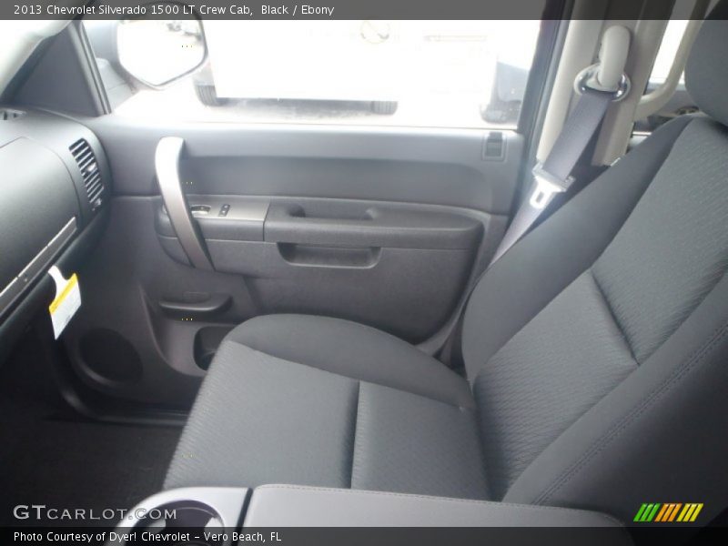 Black / Ebony 2013 Chevrolet Silverado 1500 LT Crew Cab
