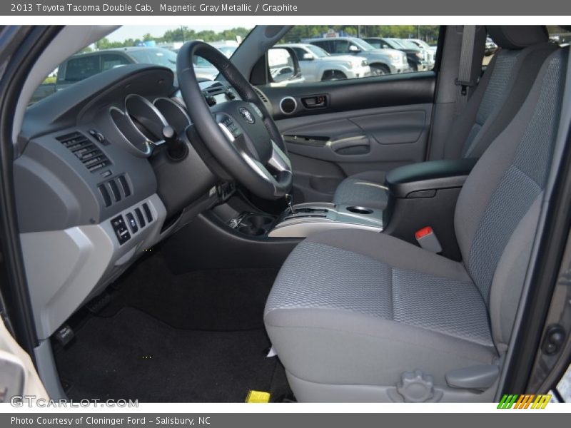 Magnetic Gray Metallic / Graphite 2013 Toyota Tacoma Double Cab