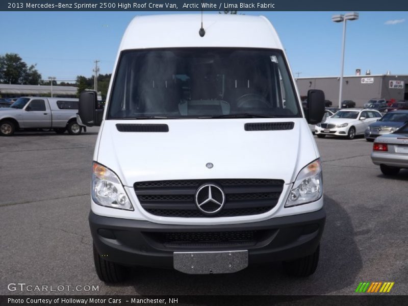 Arctic White / Lima Black Fabric 2013 Mercedes-Benz Sprinter 2500 High Roof Crew Van